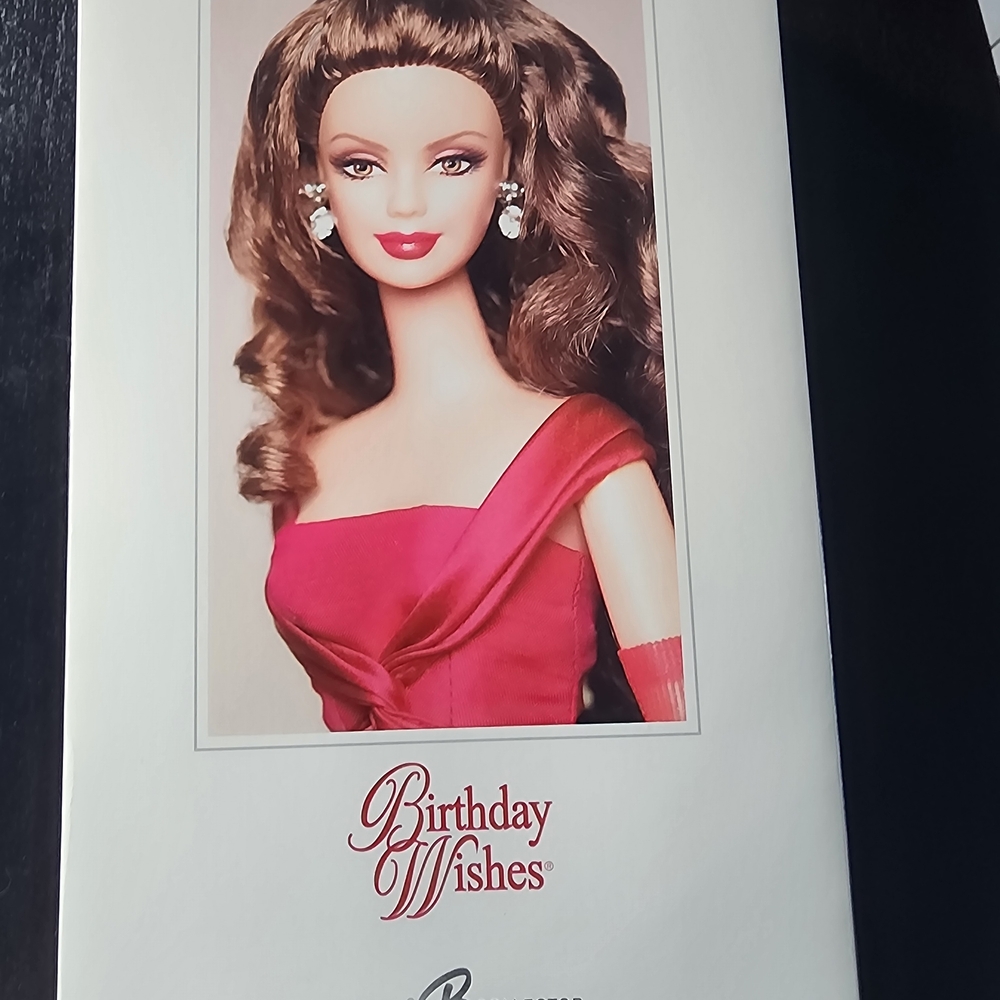 Barbie Silver Label Birthday Wishes Box in White and Black